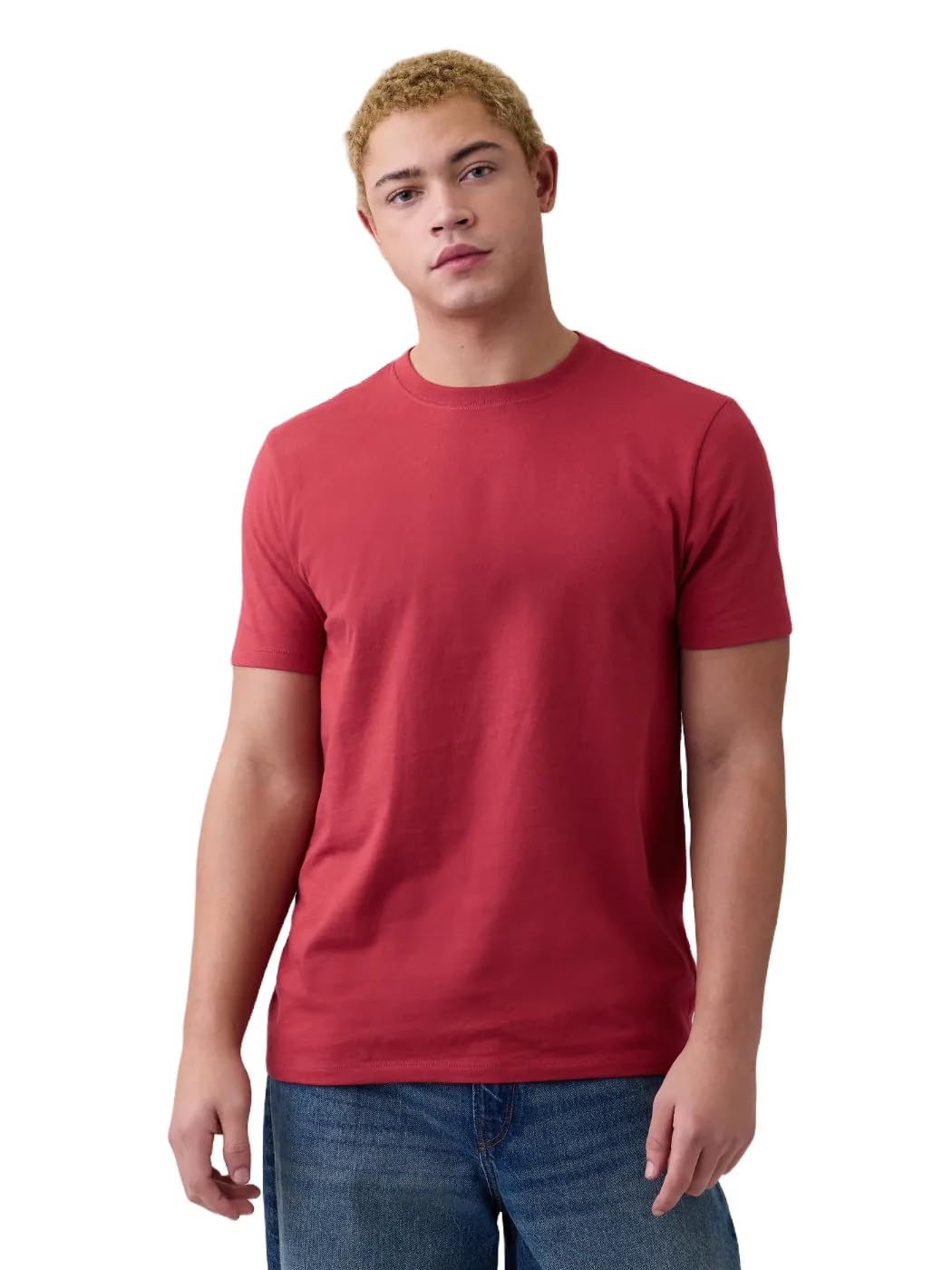 HOTGap Mens Everyday Soft Crewneck T-Shirt Tee