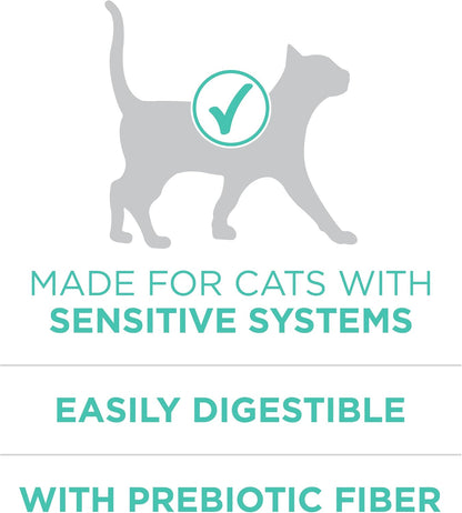 HOTPurina ONE Sensitive Stomach, Sensitive Skin, Natural Dry Cat Food, +Plus Sensitive Skin and Stomach Formula - 16 lb. Bag