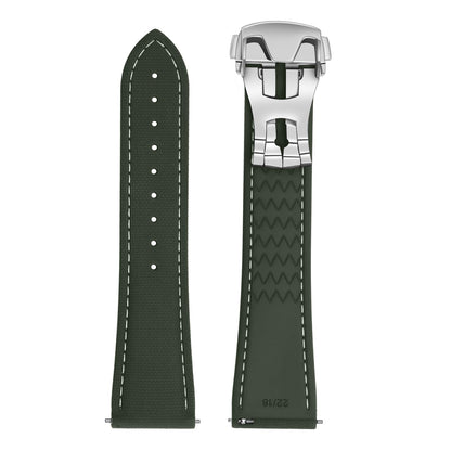 HOTWatch Strap Watch Band 20mm 22mm Man Waterproof Quick Release Bands Sport Replacement Strap Soft FKM Rubber Watchband