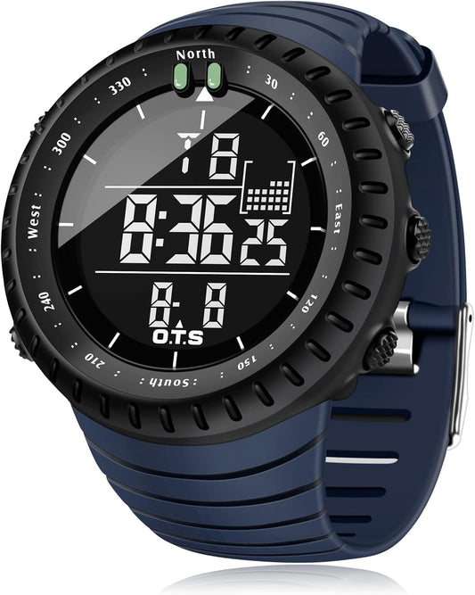HOTPALADA Men's Digital Sports Watch Waterproof Tactical Watch with LED Backlight Watches for Men