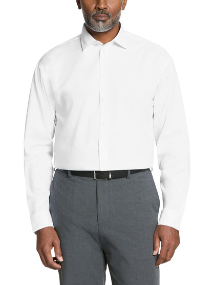 HOTKenneth Cole Unlisted Men's Slim Fit Solid Dress Shirt - Amazon Exclusive
