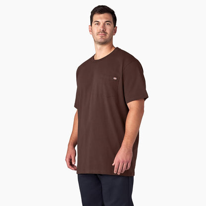 HOTDickies Men's Heavyweight Heathered Short Sleeve Pocket T-Shirt