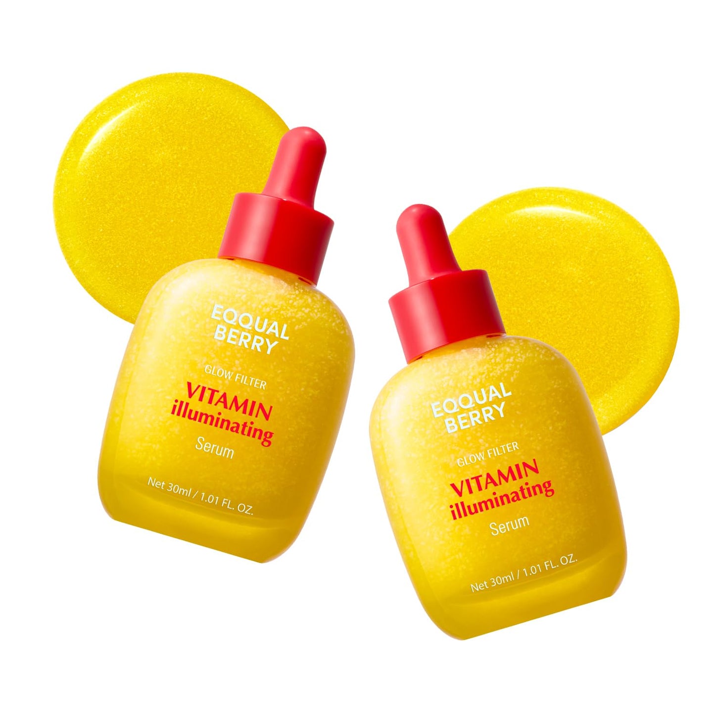 HOTEQQUALBERRY Vitamin Illuminating Serum | Niacinamide 4% & TXA | Brightening Vitamin C Serum for Face Glow with Hyaluronic Acid | Dark Spot & Uneven Tone Care | Korean Skincare, 1.01 fl oz