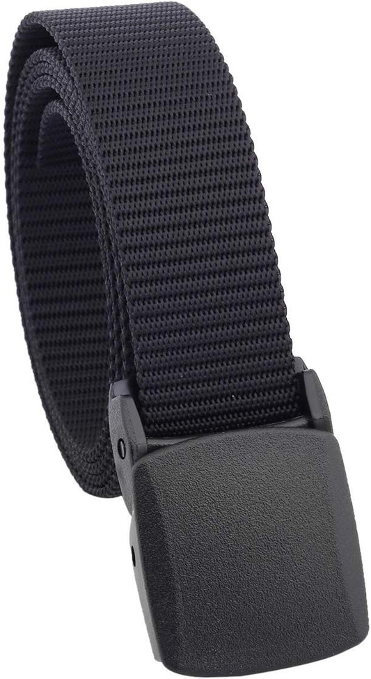 HOTSportmusies Women's Nylon Webbing Military Style Tactical Duty Belt with Plastic Buckle