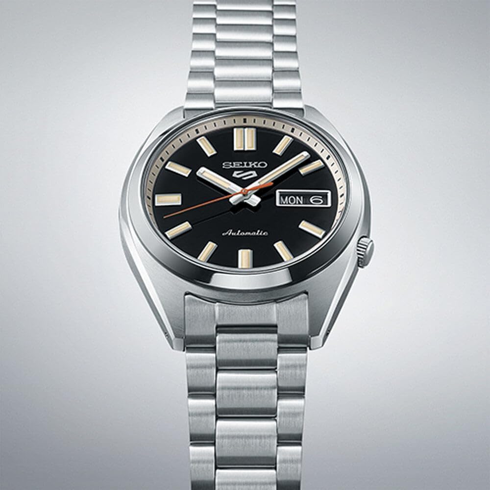 HOTSEIKO 5 Sports SNXS Automatic Black Dial Men's Watch SRPK89K1