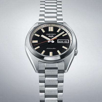 HOTSEIKO 5 Sports SNXS Automatic Black Dial Men's Watch SRPK89K1