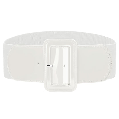 HOTVONMELLI Stretchy Wide Women Belts Elastic Vintage Belts for Women Fashion Ladies Waist Belt for Dress