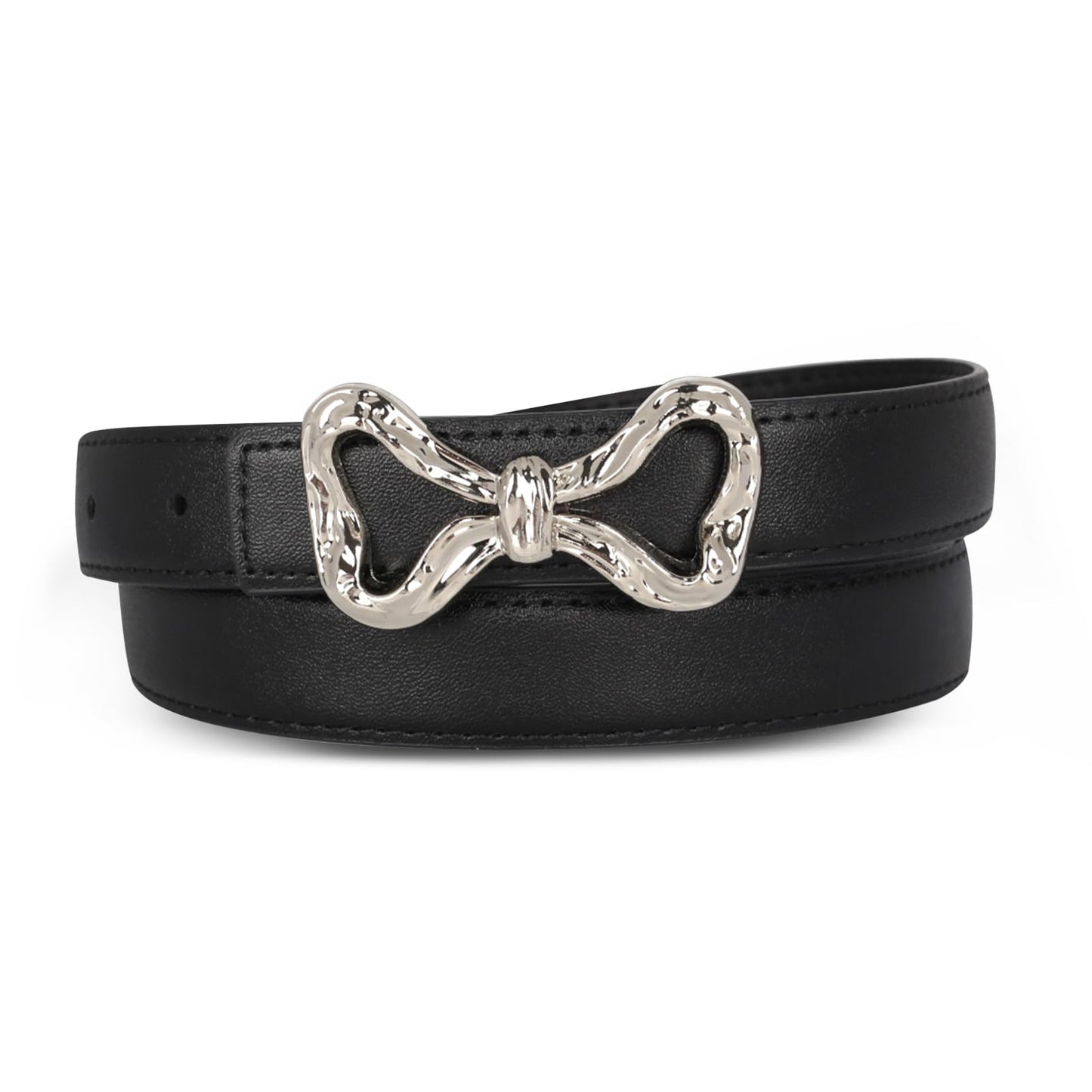 HOTRelang Women's Belts with Gold Buckle, Fashion Waist Band, Elegant Ladies' Belt, Gift for Women