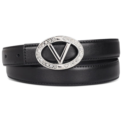 HOTAurolran Women's Leather Belt with Buckle - Ideal for Dresses, Jeans, and Coats