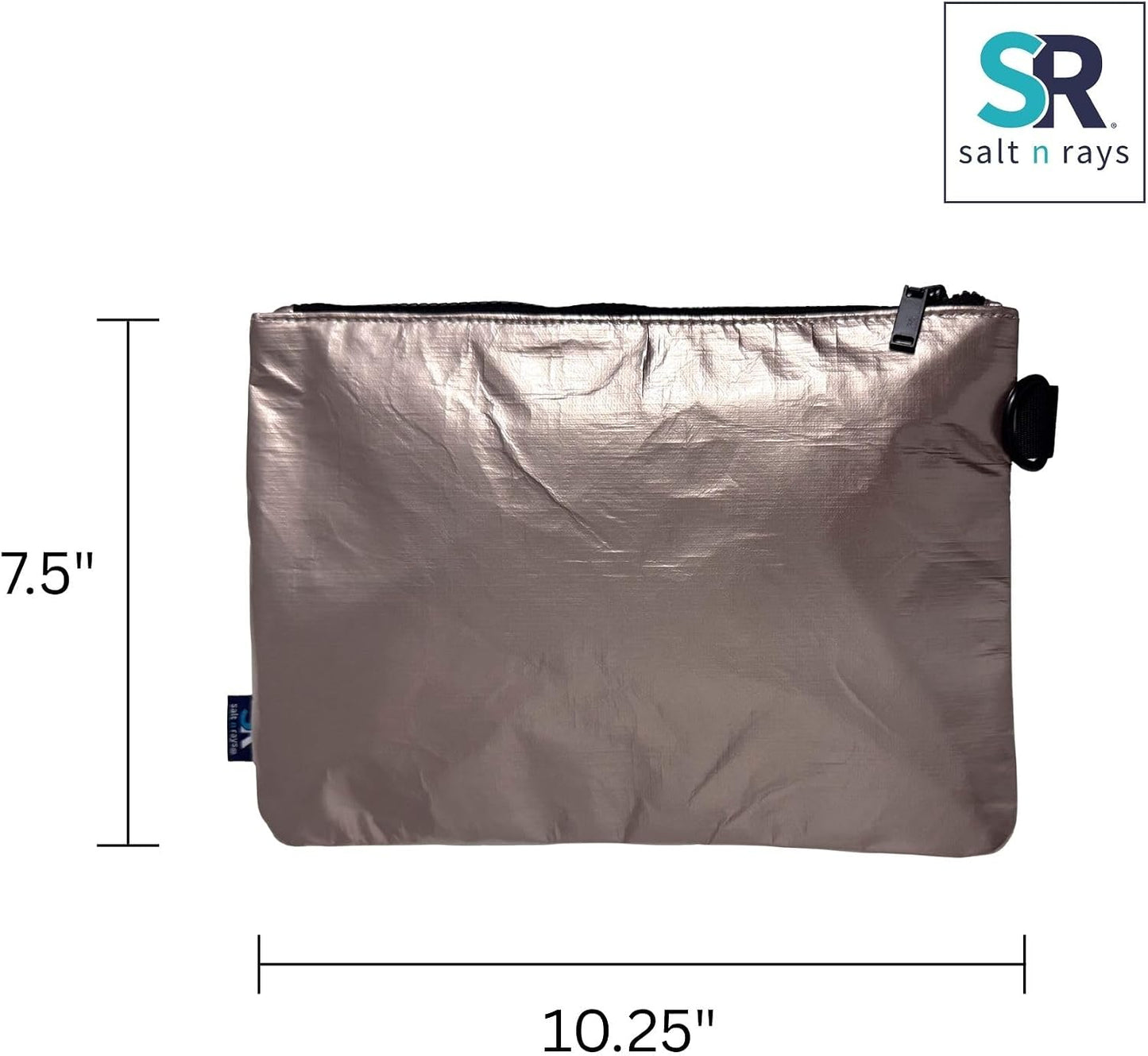 HOTWaterproof Wet Bag with Wrist Strap – Leakproof Beach & Travel Pouch for Wet Swimsuits, Toiletries, Gym Gear & Essentials – Lightweight Tyvek Organizer, 10.25" x 7.5"(Dune)