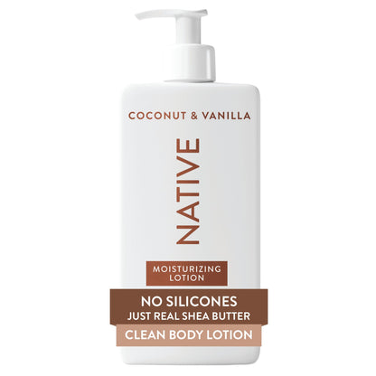 HOTNative Body Lotion, Sea Salt & Cedar, 48-Hour Hydration for Dry & Sensitive Skin, Made with Plant-Based Moisturizers like Shea Butter, Silicone & Paraben Free, 16.5 fl oz