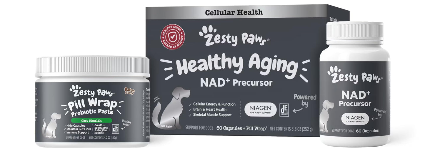 HOTZesty Paws Dog Multivitamin, Chewable Dog Vitamins and Supplements for Hip & Joints, Skin & Coat, Omega 3 Fish Oil for Dogs- Senior & Puppy Multivitamin- Chicken- 90ct