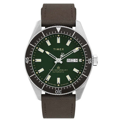 HOTTimex Waterbury 39mm Men’s Analog Watch | Durable Stainless Steel Case | Day and Date Window | Durable Design | 100M Water Resistance