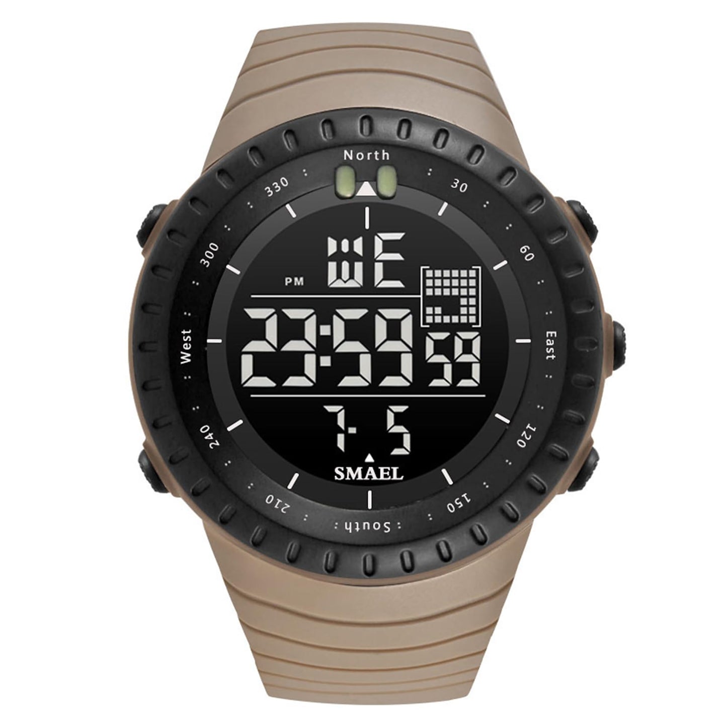 HOTL LAVAREDO Mens Digital Watch Sports Military Watches Waterproof Outdoor Chronograph Wrist Watches for Men with LED Back Ligh/Alarm/Date