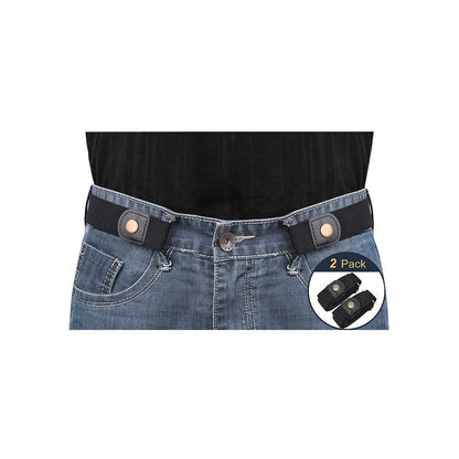 HOTXZQTIVE No Buckle Invisible Elastic Stretch Belt for Men/Women Fits waist 24-50in Father Day Gift