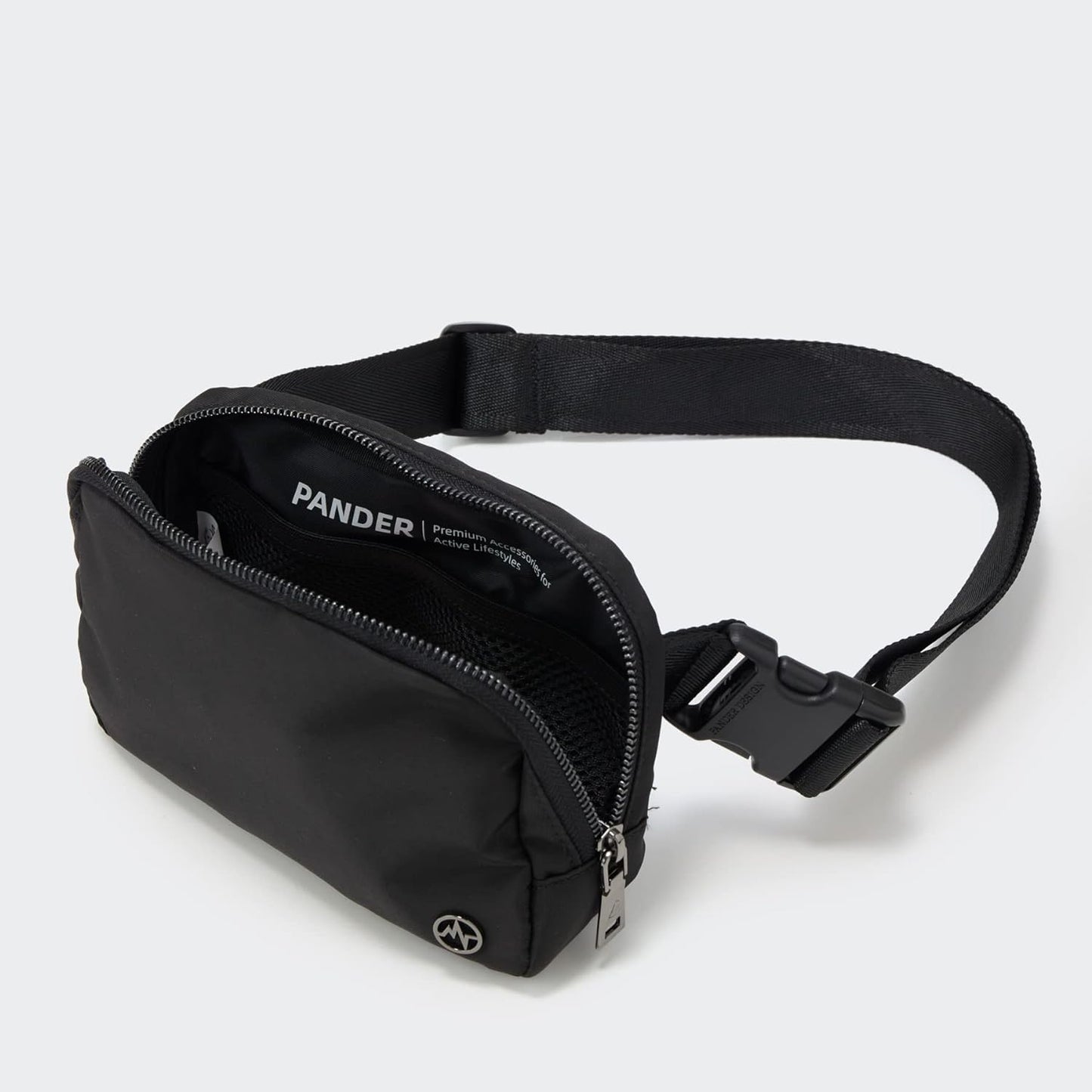 HOTPander Cross Body Fanny Pack for Women, Fashion Waist Packs, Crossbody Bags, Belt Bag with Adjustable Strap (Black)