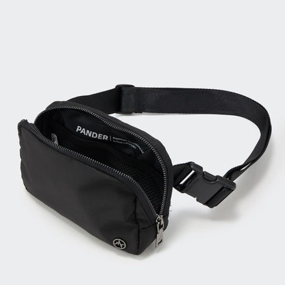 HOTPander Cross Body Fanny Pack for Women, Fashion Waist Packs, Crossbody Bags, Belt Bag with Adjustable Strap (Black)