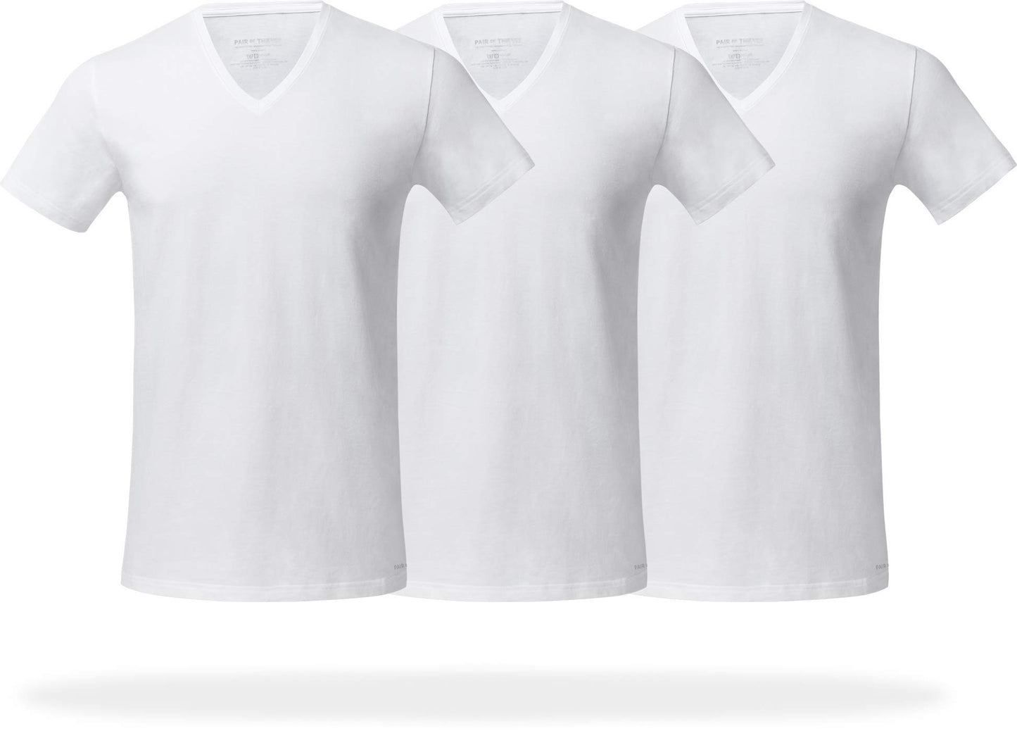 HOTPair of Thieves Men Super Soft V Neck | T-Shirt for Men | Breathable, Tagless Performance Cotton Blend | All-Day Wear
