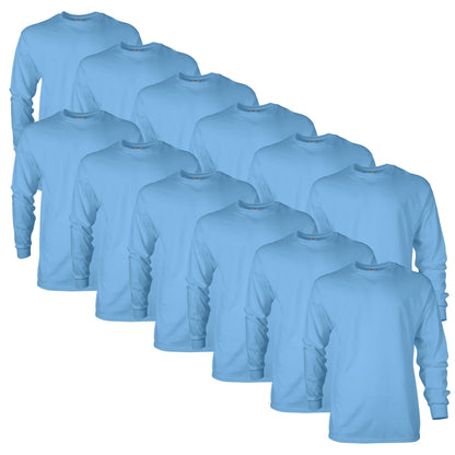 HOTGildan Adult Ultra Cotton Long Sleeve T-Shirt, Style G2400, Multipack