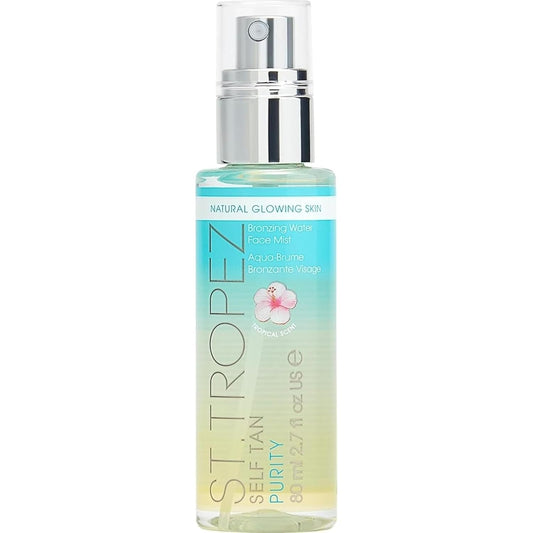 HOTSt. Tropez Self Tan Purity Face Mist, Natural Sunkissed Glow Face Tan with Hyaluronic Acid & Antioxidants, Vegan, Natural & Cruelty Free Face Care, 2.7 Fl Oz