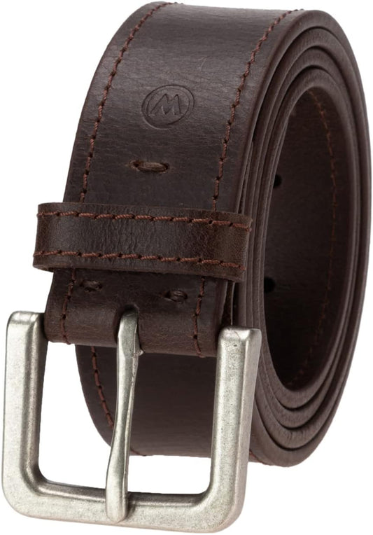 HOTWrangler Men’s Leather Belt, Country Casual Every Day Belt for Jeans