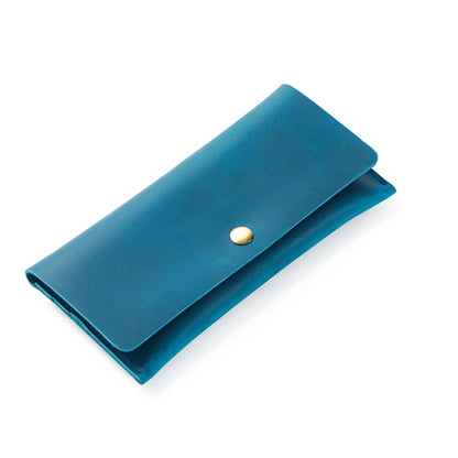 HOTHIFA Leather Wallet Women, Purses for Women - Soft Touch Rustic Leather, Retro Style, 4 Card Pockets with Cash Slot, Compact Convenience and Ideal Gift - Wallets for Women, Womens Wallet