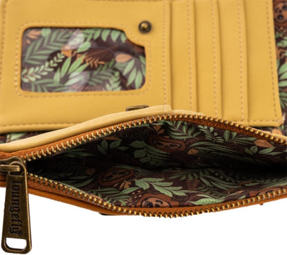 HOTLoungefly Star Wars Wicket Ewok Cosplay Faux Leather Wallet