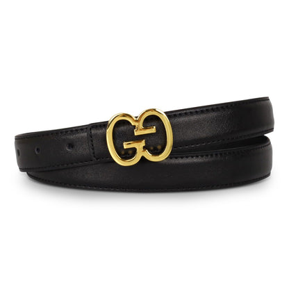 HOTAurolran Women's Leather Belt with Buckle - Ideal for Dresses, Jeans, and Coats