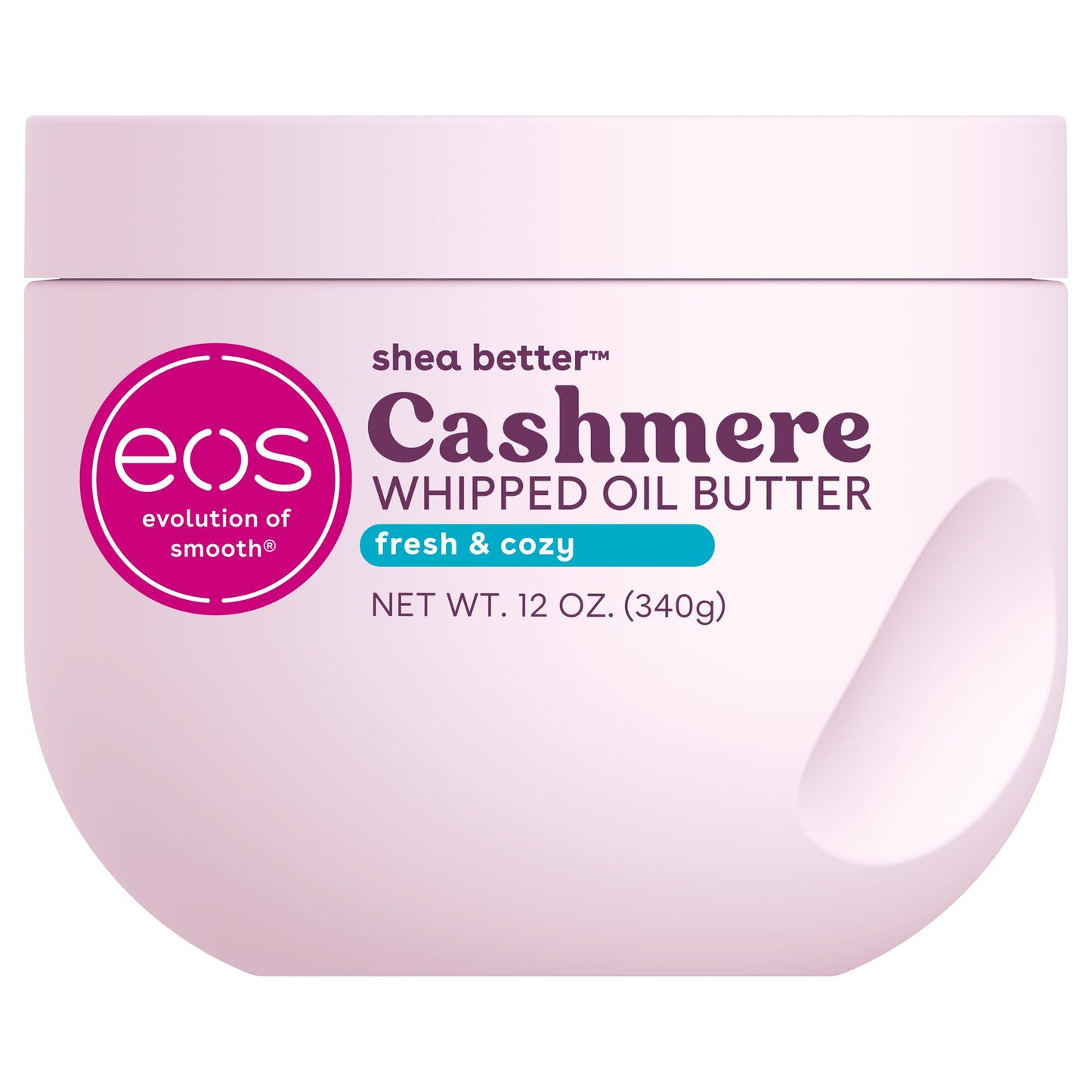 HOTeos Cashmere Whipped Oil Body Butter, Vanilla Cashmere, 72 Hour Weightless Moisture For Dry Skin, Rich Formula and Deep Hydration, Body Care, 10 oz
