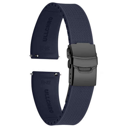 HOTSilicone Watch Band Quick Release Strap FKM Waterproof Watch Bands for Men 20mm 22mm Replacement Strap Sport Rubber Watchband