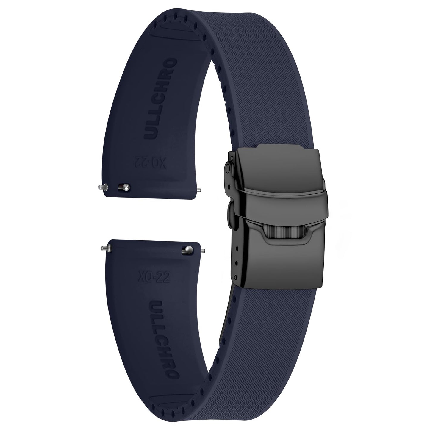 HOTSilicone Watch Band Quick Release Strap FKM Waterproof Watch Bands for Men 20mm 22mm Replacement Strap Sport Rubber Watchband