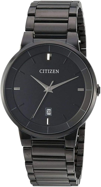 HOTCitizen Quartz Mens Watch, Stainless Steel, Classic