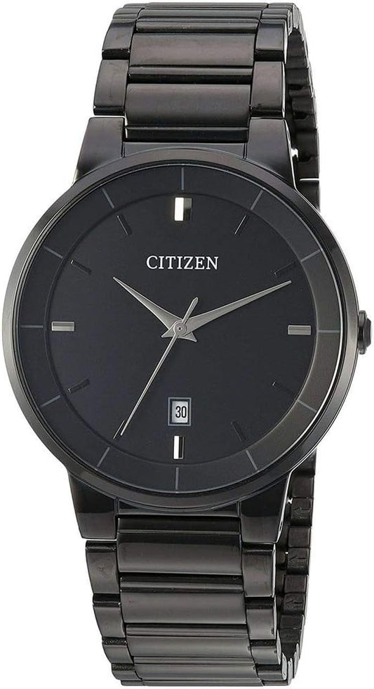 HOTCitizen Quartz Mens Watch, Stainless Steel, Classic