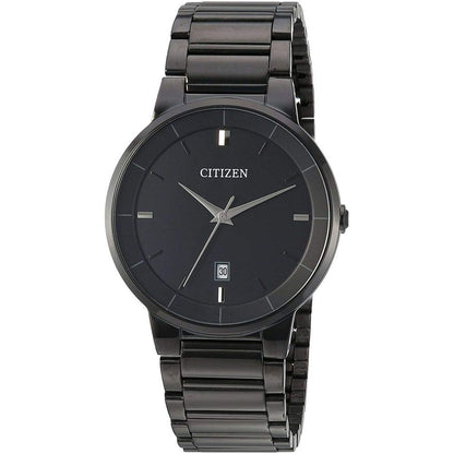 HOTCitizen Quartz Mens Watch, Stainless Steel, Classic