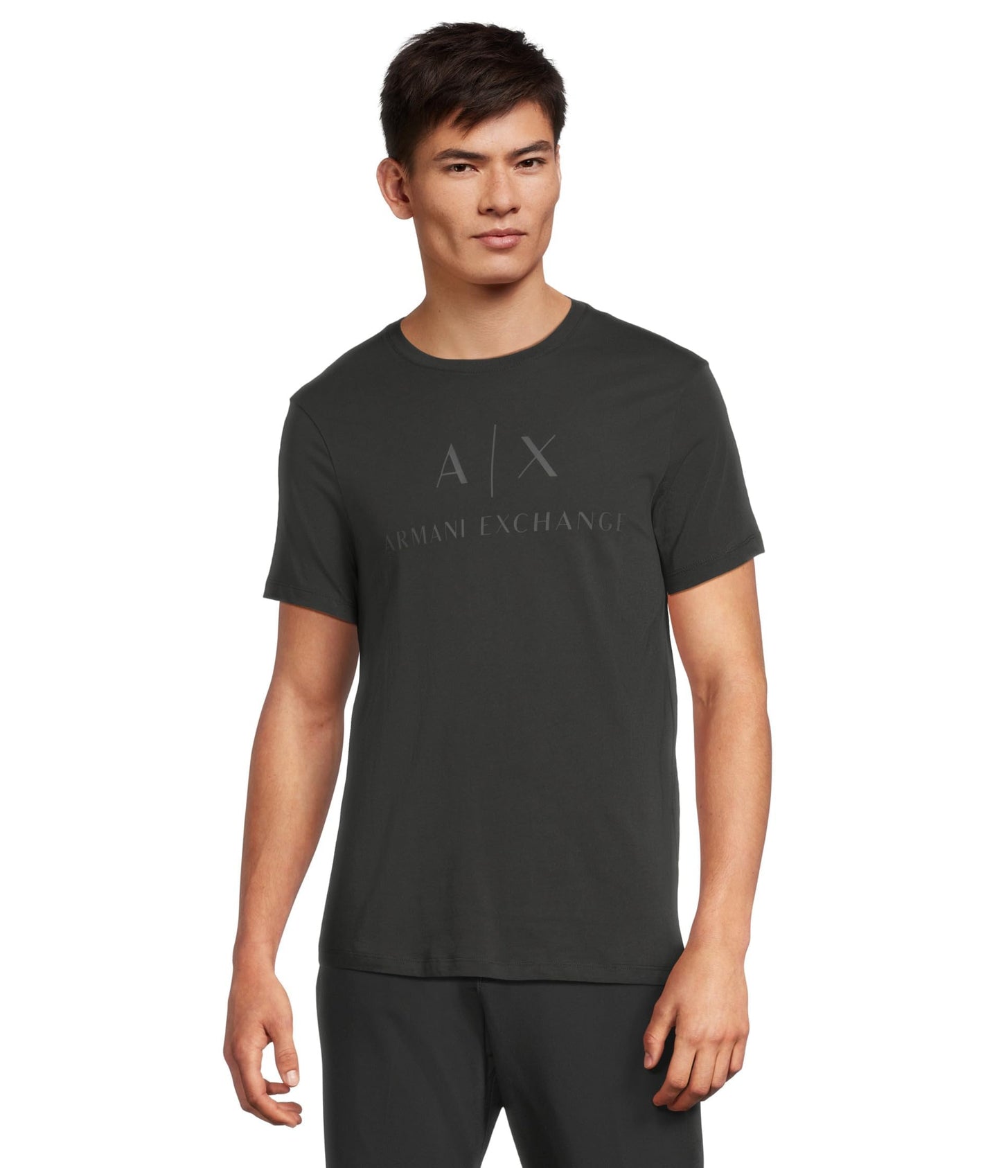 HOTAX Armani Exchange Men's Crew Neck Logo Tee