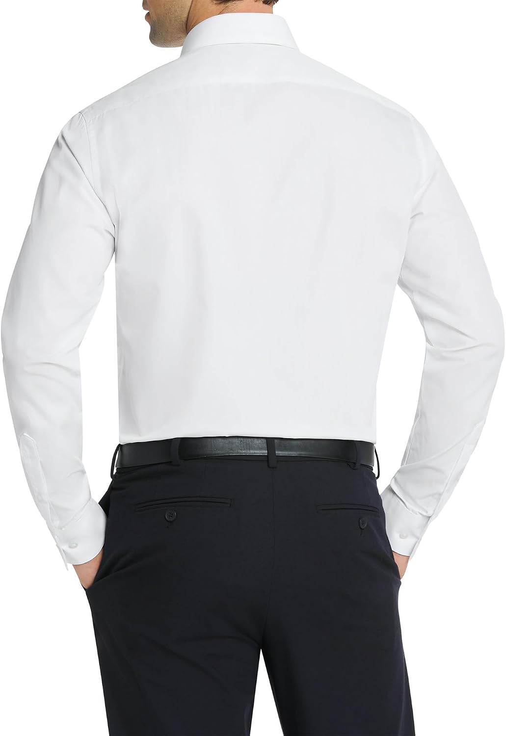 HOTVan Heusen Mens Dress Shirt Regular Fit Poplin Solid
