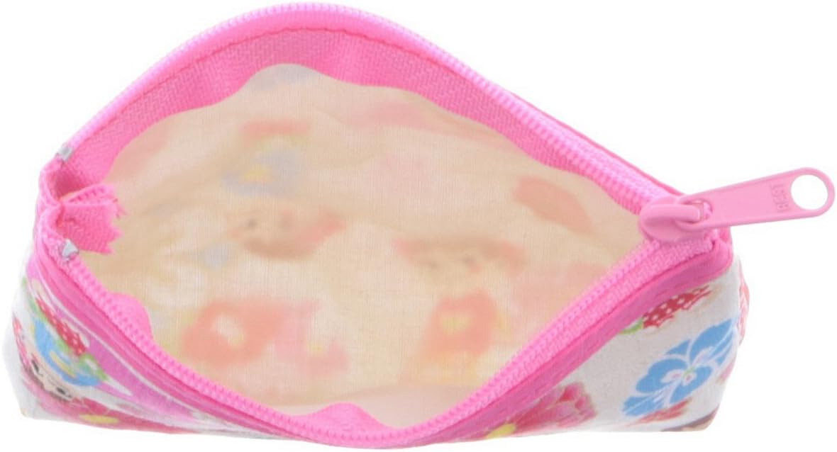 HOTPeko-chan x Kyoto Card Case with Zipper Cream