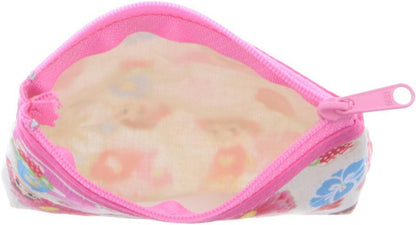 HOTPeko-chan x Kyoto Card Case with Zipper Cream