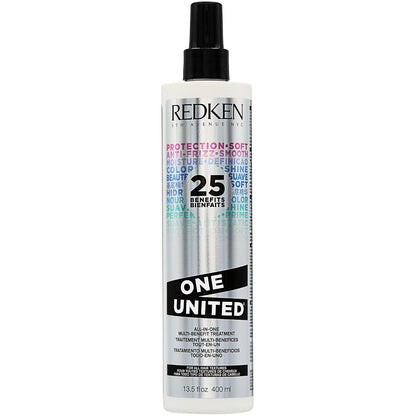 HOTRedken One United All-In-One Leave In Conditioner - Multi-Benefit Leave In Treatment For All Hair Types, Heat Protectant and Detangler Spray, Paraben-Free