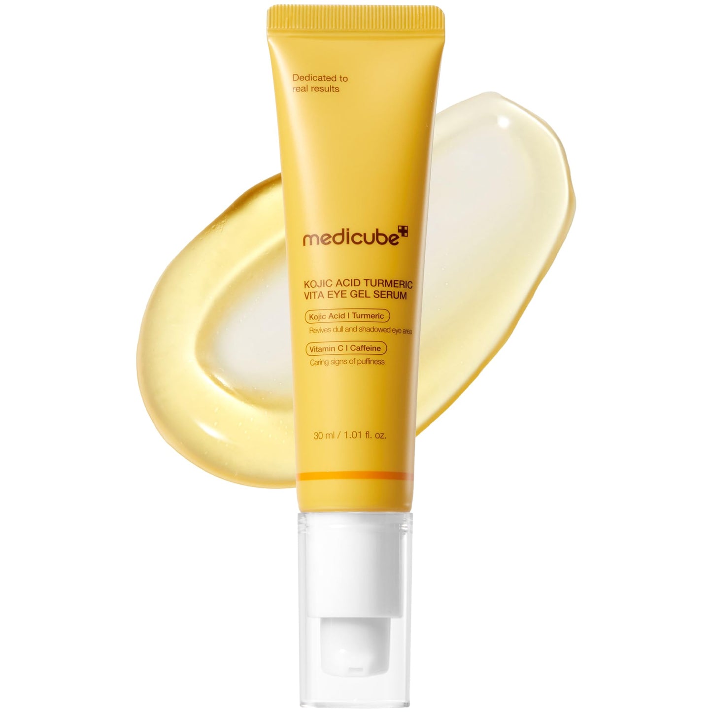 HOTmedicube Eye Serum with Salmon DNA PDRN & Pink Peptides | 99% Purity Retinol for Fine Lines | PDRN & Niacinamide for Uneven Skin Tone | Korean Skincare, 1.01 fl.oz