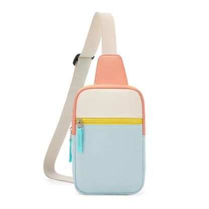 HOTBirthday Gifts for Girls 8-12, Tween Girl Fanny Pack Purse, Trendy Stuff | Back To School Gifts, Preppy Colorblock Design, Adjustable Crossbody Bag, Tween Girls Fashion, Lightweight Travel Essential
