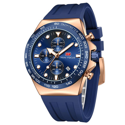 HOTAIMES Watch for Men Sport Military Waterproof Chronograph Mens Watches Analog Quartz Big Face Classic Stylish Fashion Casual Designer Business Work Wrist Watch Elegant Gift for Men