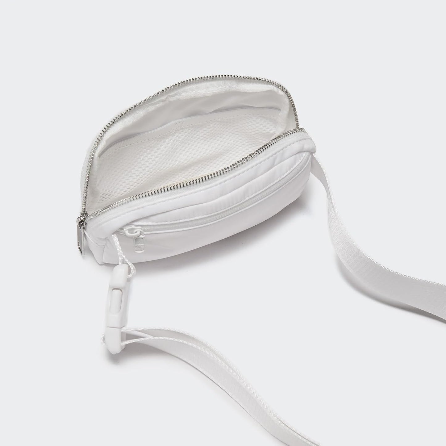 HOTPander Everywhere Belt Bag for Women, Fashion Waist Packs, Crossbody Bags, Everywhere Belt Bag with Adjustable Strap (Pure White).