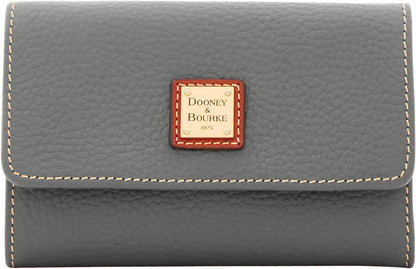 HOTDooney & Bourke Pebble Grain Flap Wallet