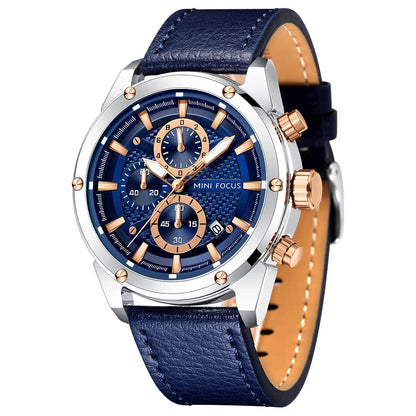 HOTAIMES Mens Watches for Men Casual Chronograph Waterproof Sport Military Watch Analog Quartz Movement Stylish Luxury Dress Wrist Watch Elegant Gift Watch for Men
