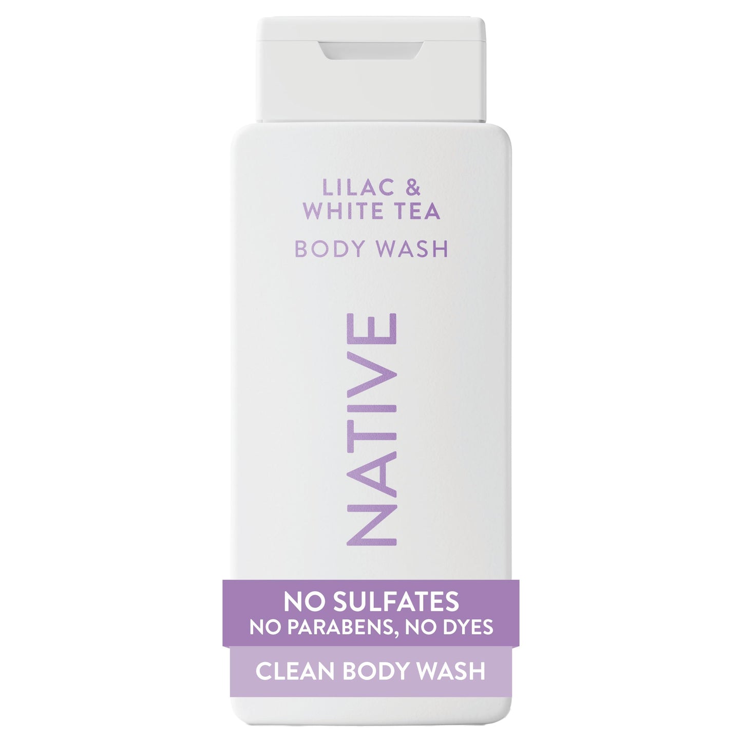 HOTNative Clean Body Wash, Gentle & pH-balanced for Sensitive Skin, 24-Hr Freshness for Men & Women, Vegan & Cruelty-Free, Free of Sulfates, Parabens & Phthalates, Sea Salt & Cedar, 18 fl oz