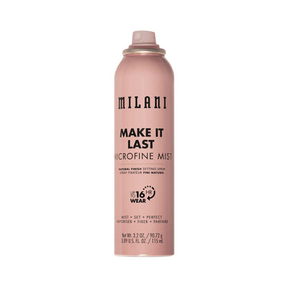 HOTMilani Setting Spray + Primer, Make It Last Original - Natural Finish with Niacinamide for Hydration, Setting Spray for Makeup and Face Primer, 3-in-1 Prime + Hydrate + Set, 2.03 Fl. Oz