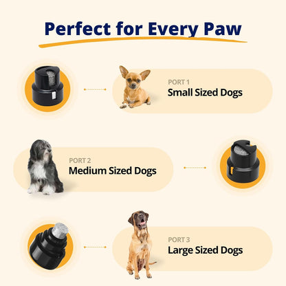 HOTSilent Groom Pro Pet Nail Grinder | Whisper Quiet Claw Trimmer for Dogs, Cats and Other Animals | Safe & Stress Free Nail Grooming, Ideal for Sensitive Dogs of All Breeds & Sizes