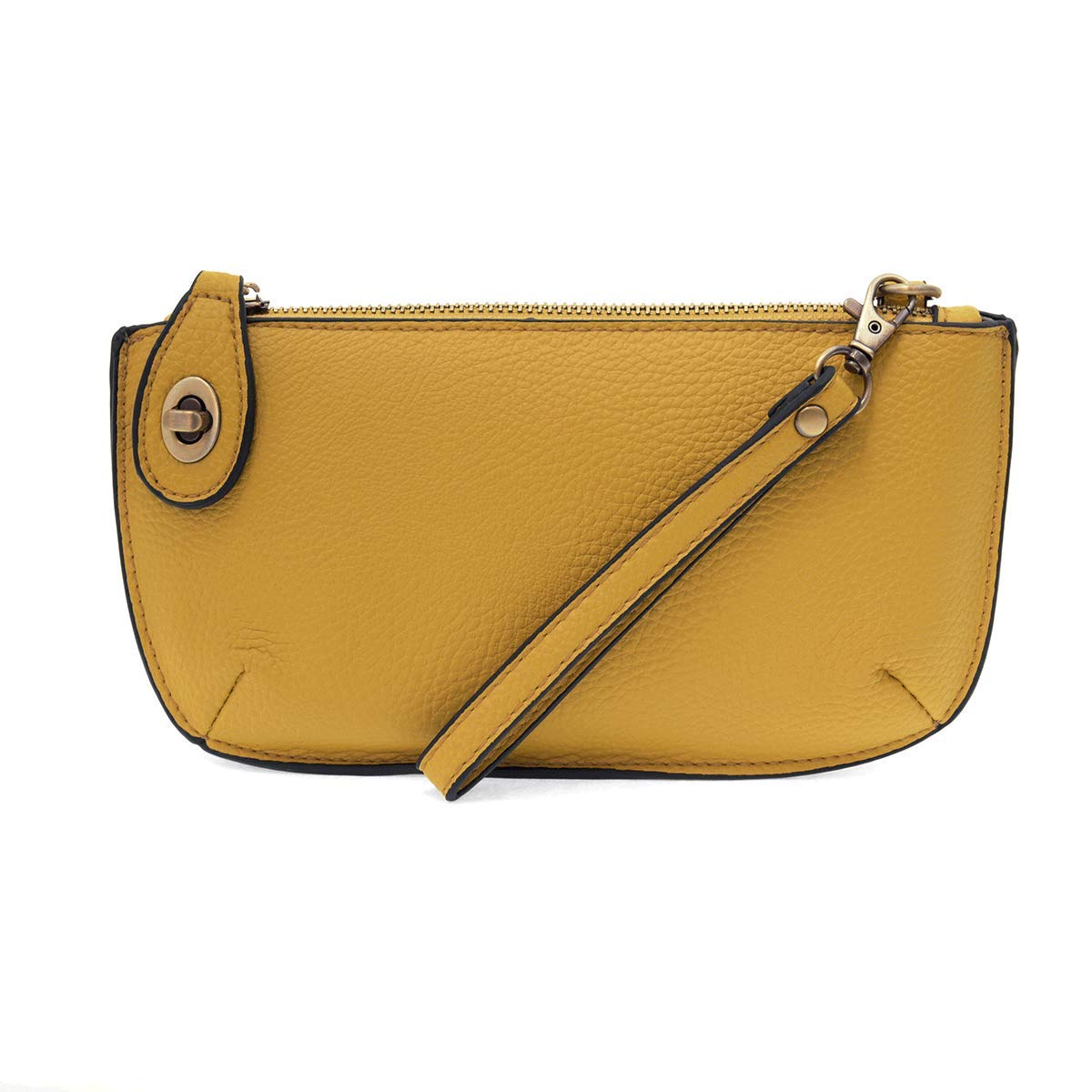 HOTJoy Susan Women's Fashion Purse Mini Crossbody Wristlet Clutch Handbag - Stone