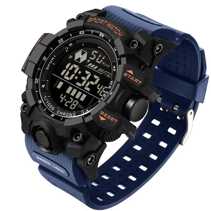 HOTFANMIS Mens Military Multifunction Digital LED Watch Electronic Waterproof Alarm Quartz Sports Watch